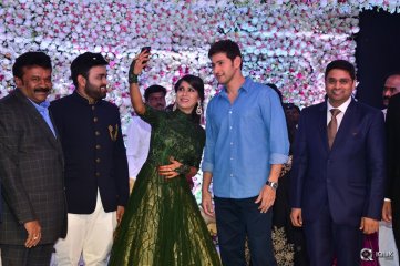Celebs at Talasani Srinivas Yadav Daughter Wedding Reception